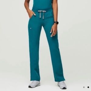 Figs Limited Pacific Blue Kade Pants XXS Petite Like new